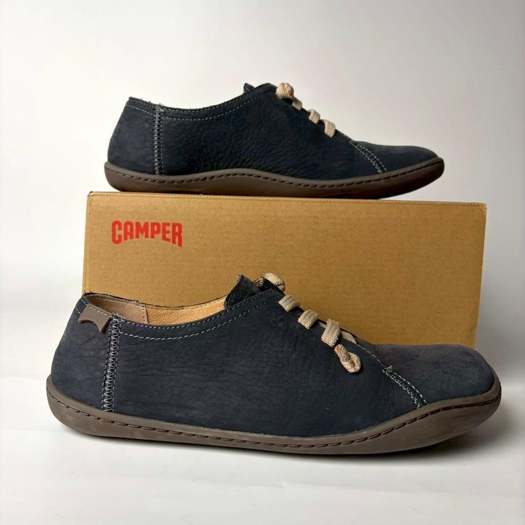 【未使用級】Camper PEU CAMI ペウカミ　シボレザー　NV 23cm
