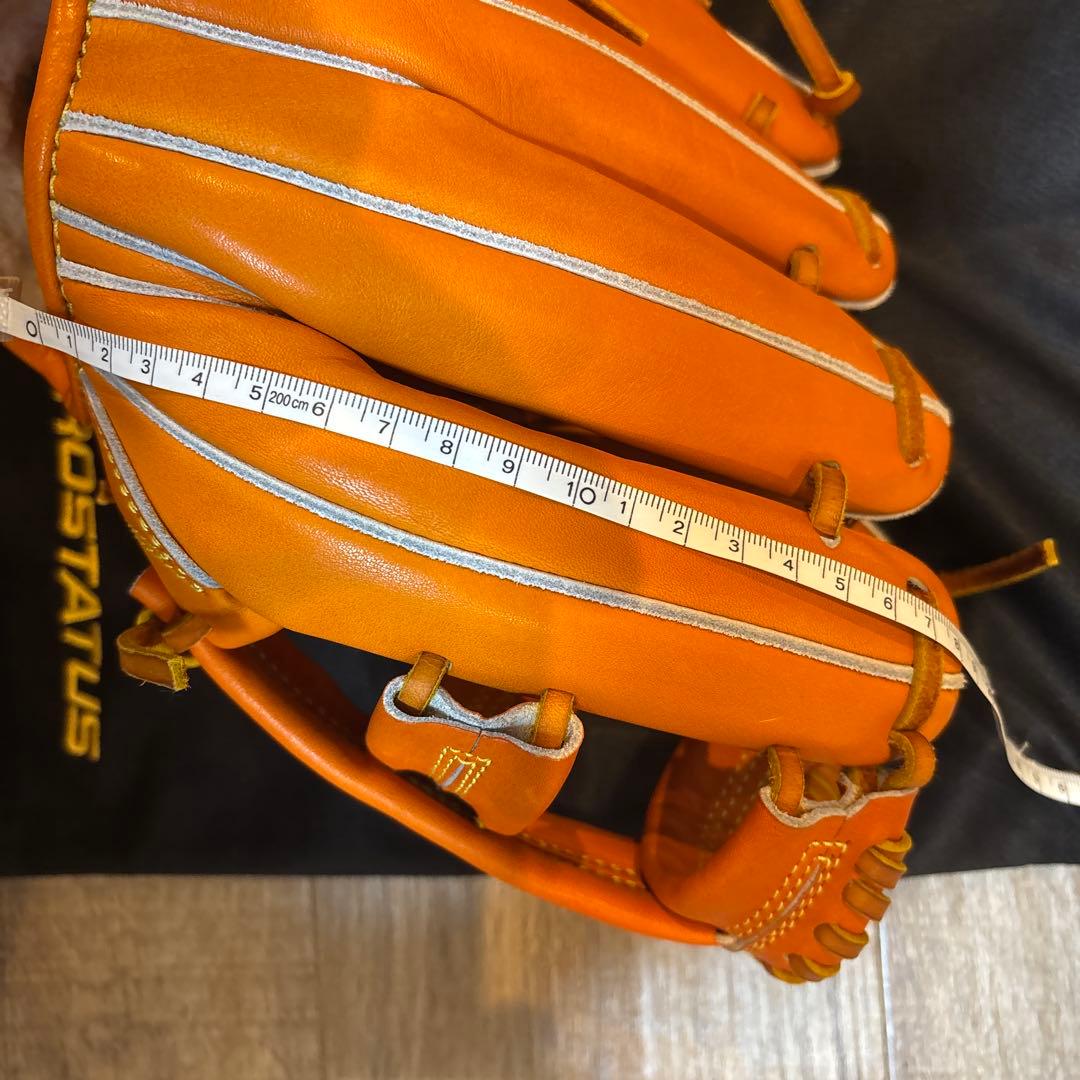 オレンジ デッドストック 硬式グローブ