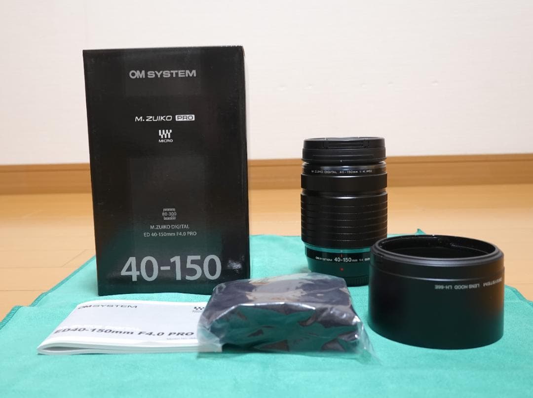 レンズ(ズーム) M.ZUIKO DIGITAL ED 40-150mm F4.0 PRO