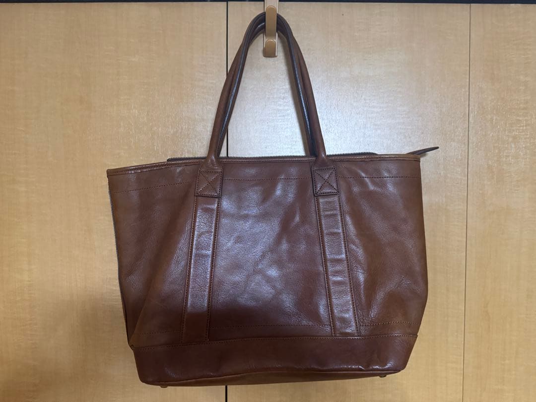 o*y様 【美品:最終値下げ】土屋鞄　ビークル　ラージストック　トートバッグ　ブ