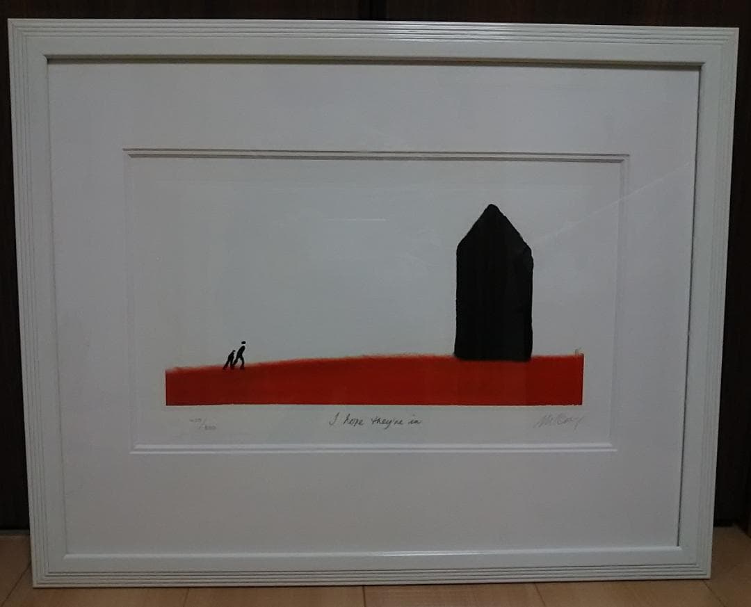 マッケンジーソープ　版画　I hope they're in