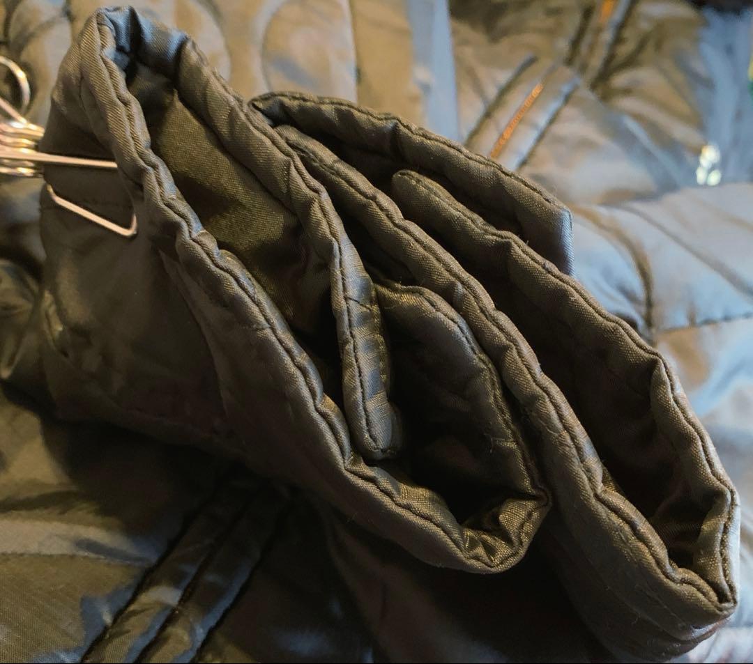 アルファ ジャケット スカジャン　キルティング　刺繍　龍　福 黒 M