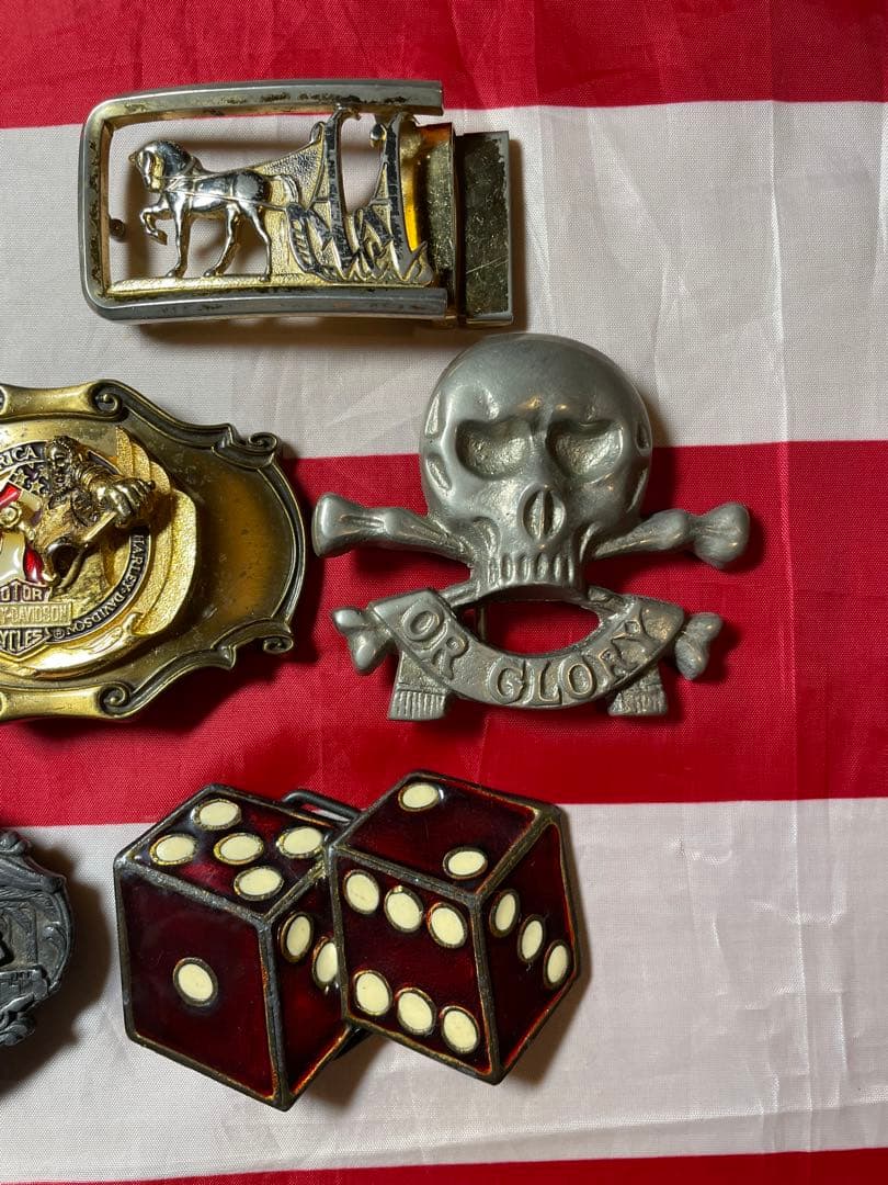 ベルト ヴィンテージ バックル まとめ売り