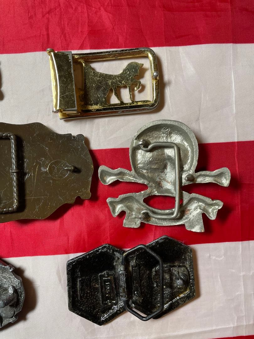 ベルト ヴィンテージ バックル まとめ売り