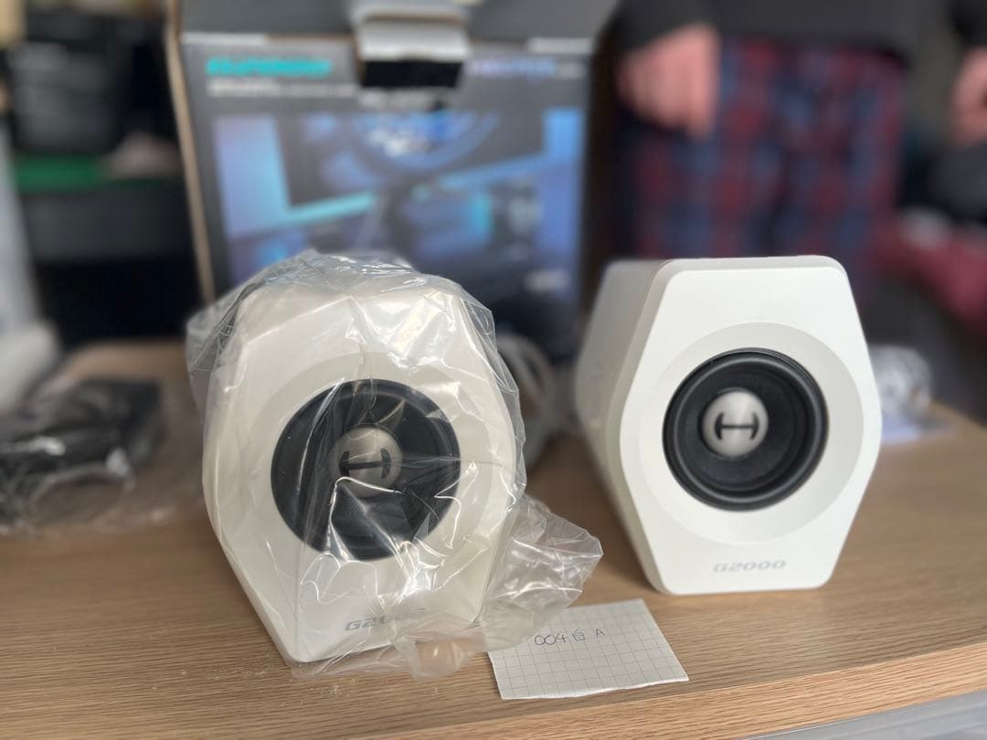 004白/Edifier G2000 ゲーミング スピーカー パソコン PS5