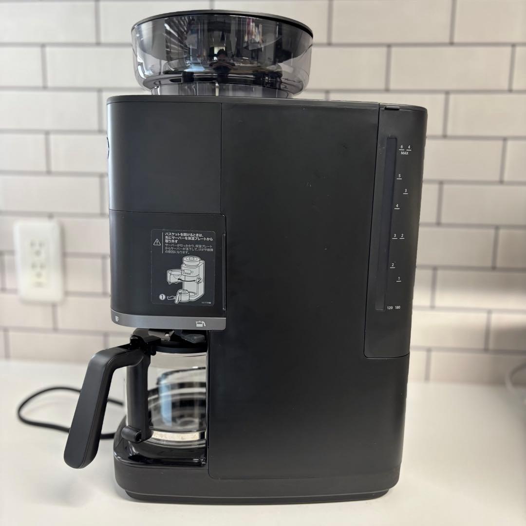 【美品】siroca 全自動コーヒーメーカー SC-C251 ブラック