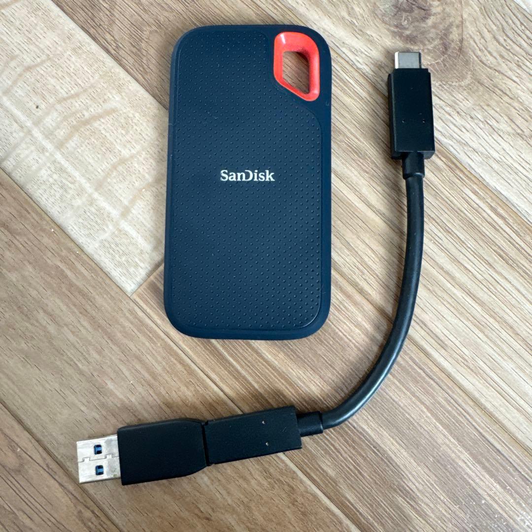 SanDisk Extreme Portable SSD 500GB 外付け