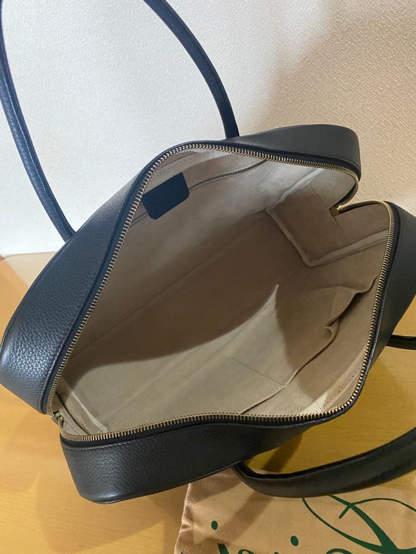 Cisei レザービジネスバッグ 黒