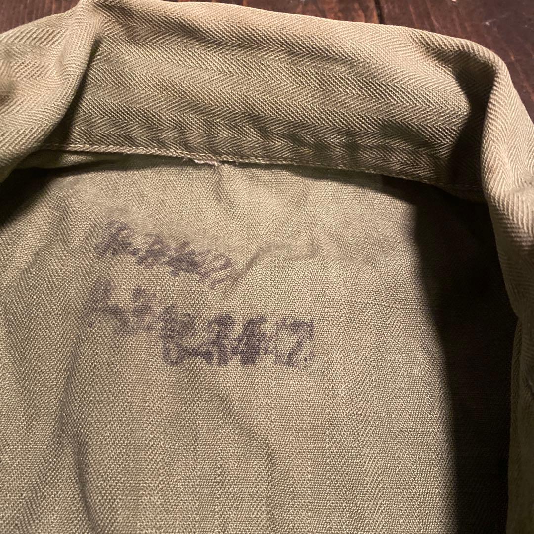 マ*メ様 ヴィンテージ40s M-47 HBTシャツ/13スターボタン