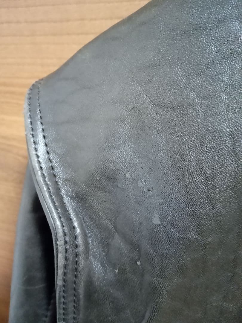 リチウムオム　シープスキン　ボンバージャケット　46サイズ