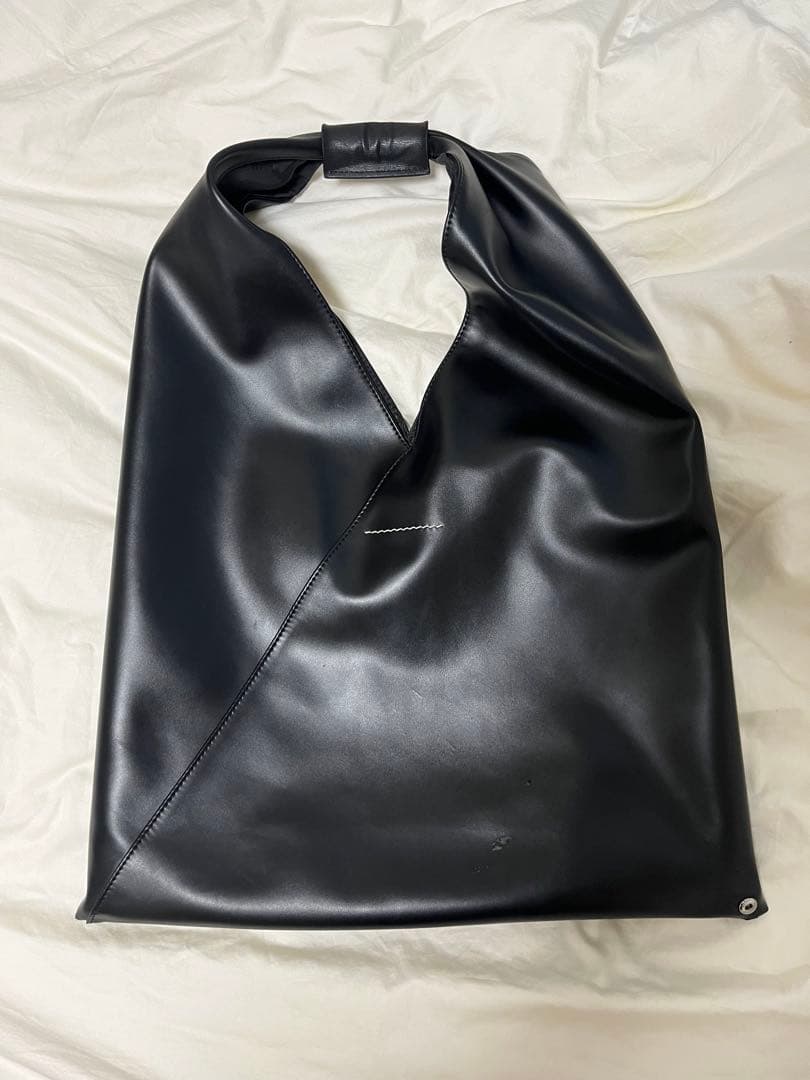 mm6 レザートートバッグ