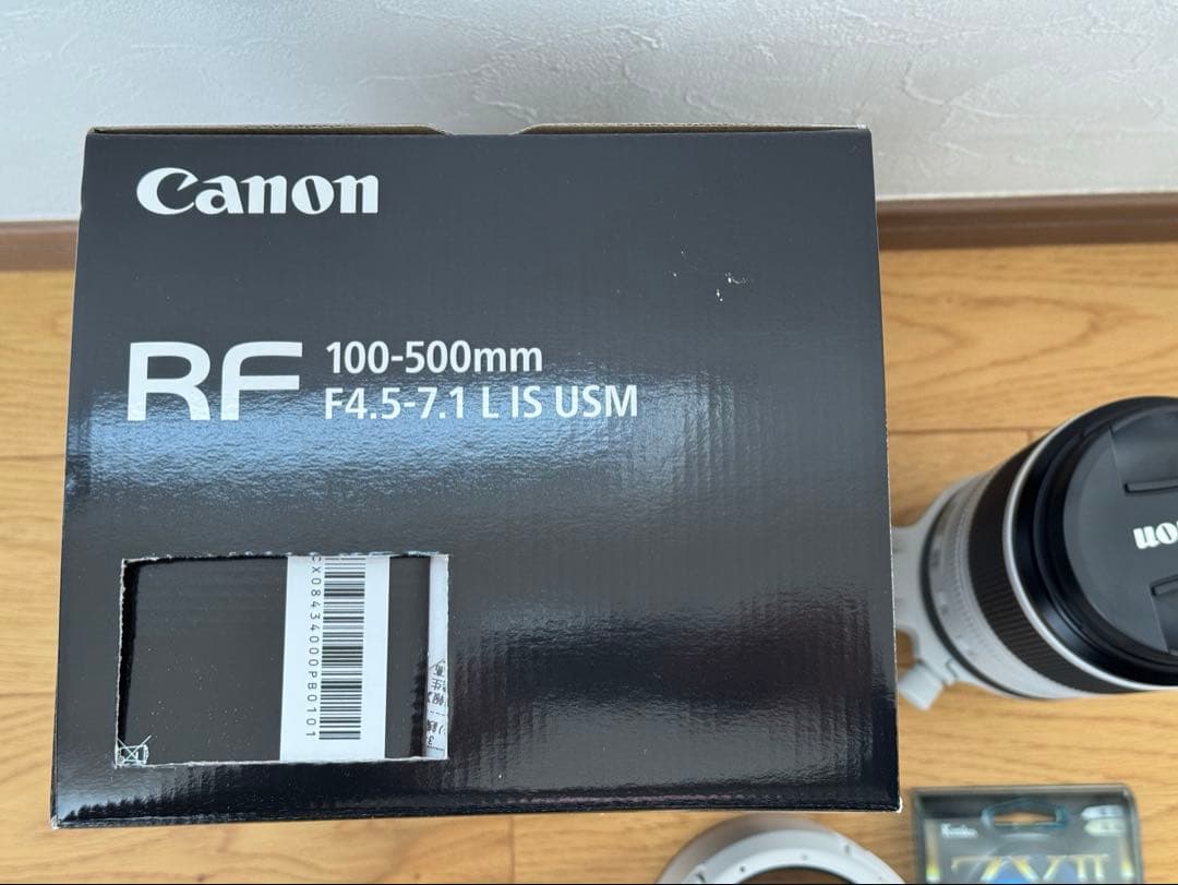 2025年9月購入　RF100-500mm F4.5-7.1 L IS USM
