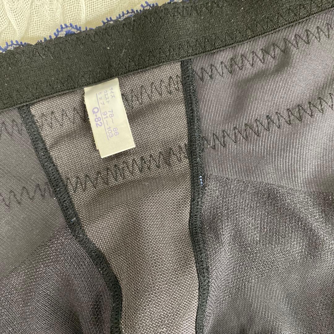 マルコ 補正下着 カーヴィシャス カレスブラック ロングガードル Q-82