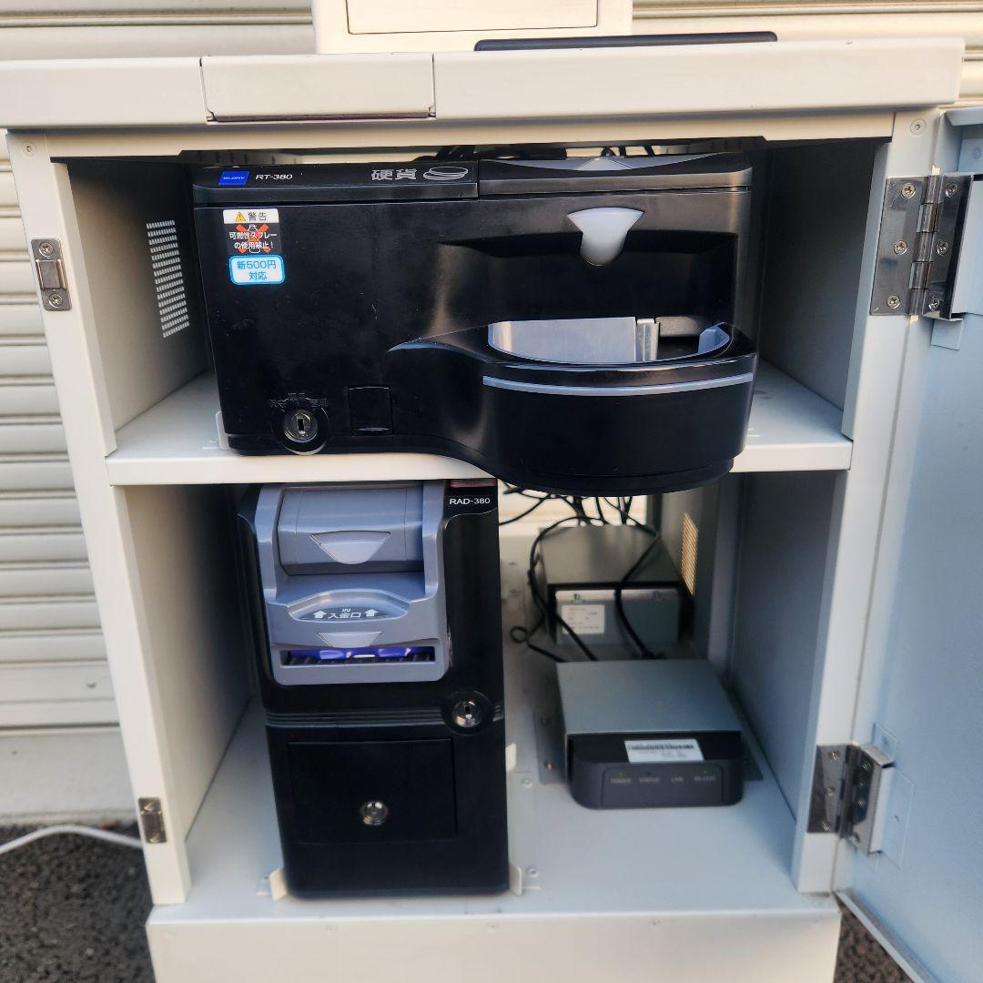 ポスタス セルフレジ 券売機 釣銭機 EK-2110 GLORY RT-380