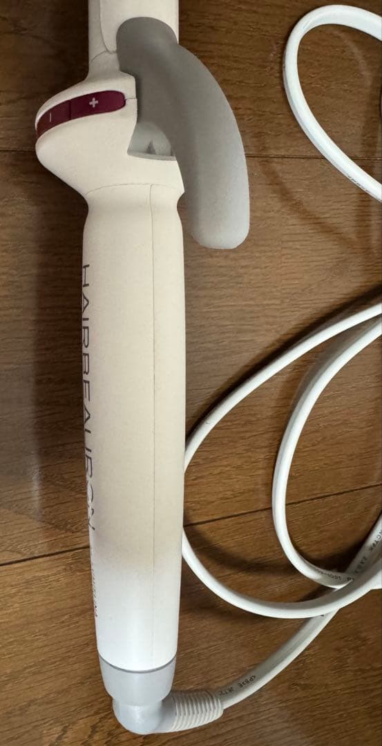 HAIRBEAURON カールヘアアイロン ホワイト26.5mm