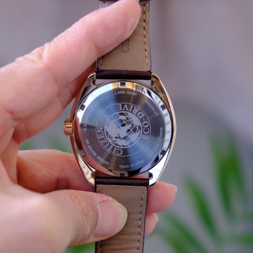 CITIZEN BU4013-07H eco drive Gold 美品