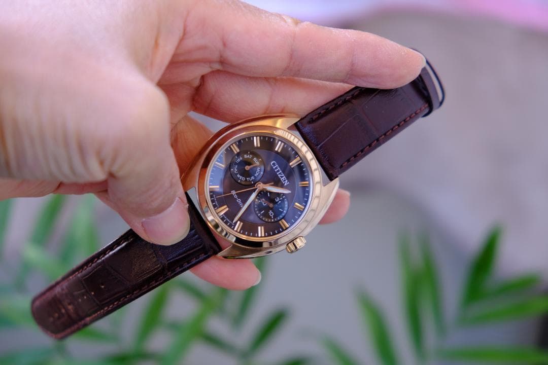 CITIZEN BU4013-07H eco drive Gold 美品