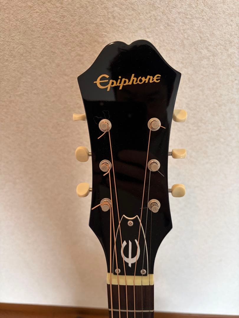 Epiphone アコースティックギター EJ-45/EB 牛骨サドル