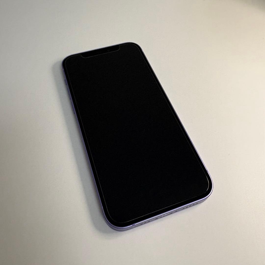 【美品】iPhone12 64GB パープル SIMフリー