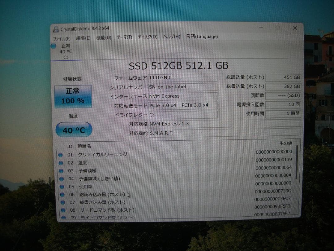 希少16GBメモリ/CF-SV9/Office2024+SSD512G(476)