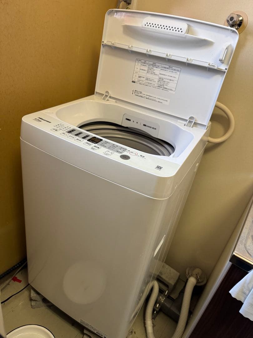 Hisense 5.5kg 全自動洗濯機 HW-55E2W