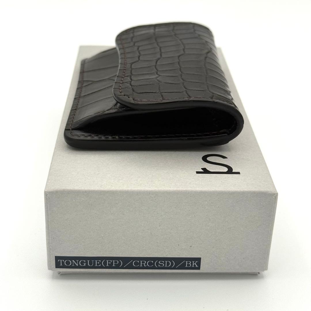 WILDSWANS ワイルドスワンズ タング クロコダイル ブラック