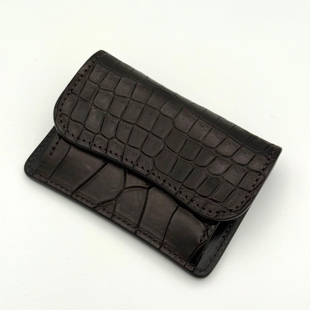 WILDSWANS ワイルドスワンズ タング クロコダイル ブラック