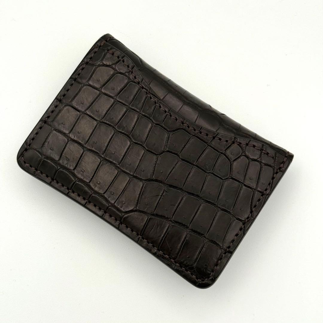 WILDSWANS ワイルドスワンズ タング クロコダイル ブラック