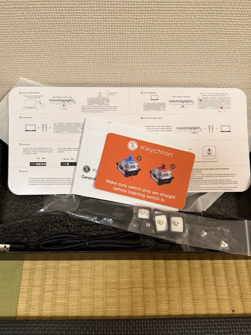 【ほぼ新品】Keychron K13 Max JIS 赤軸 かななし 使用10分