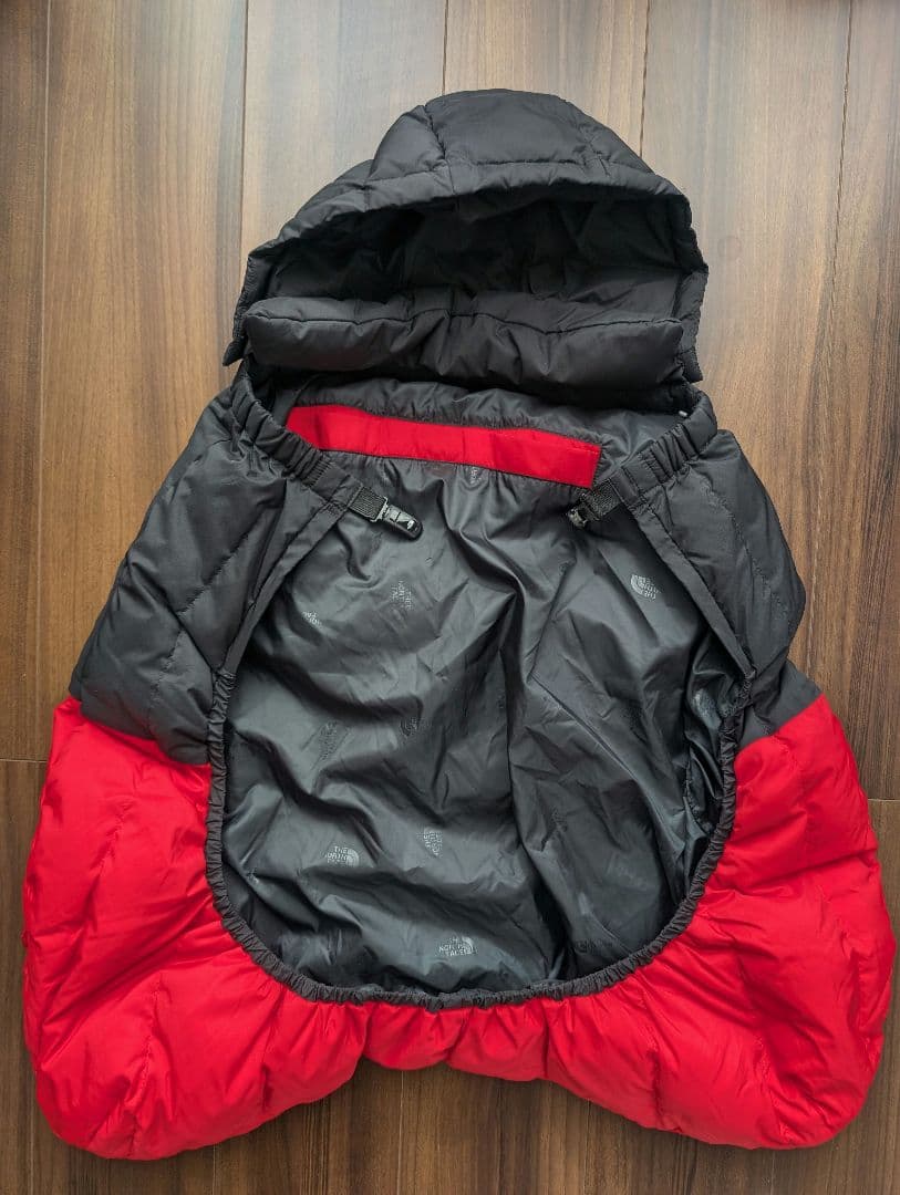 値下げしました！ノースフェイス ブランケット 抱っこ紐と連結