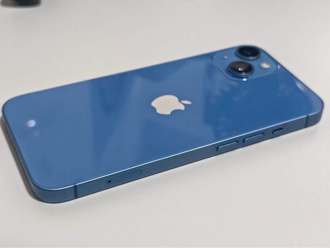 iphone13ブルー512GB SIMフリー バッテリー90%