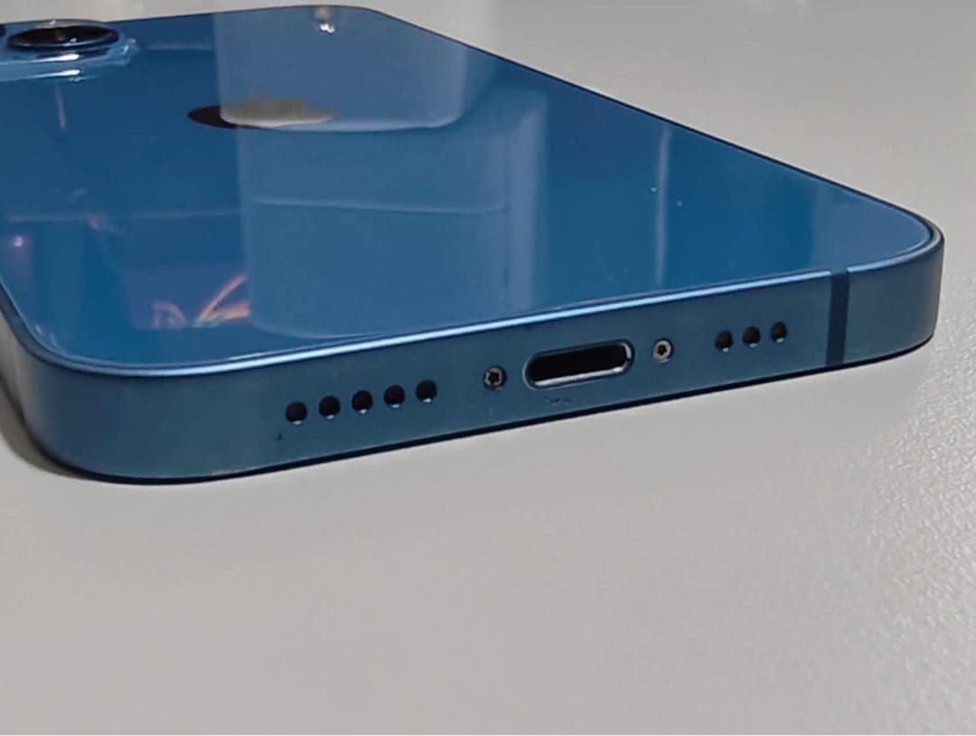 iphone13ブルー512GB SIMフリー バッテリー90%