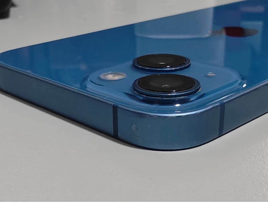 iphone13ブルー512GB SIMフリー バッテリー90%