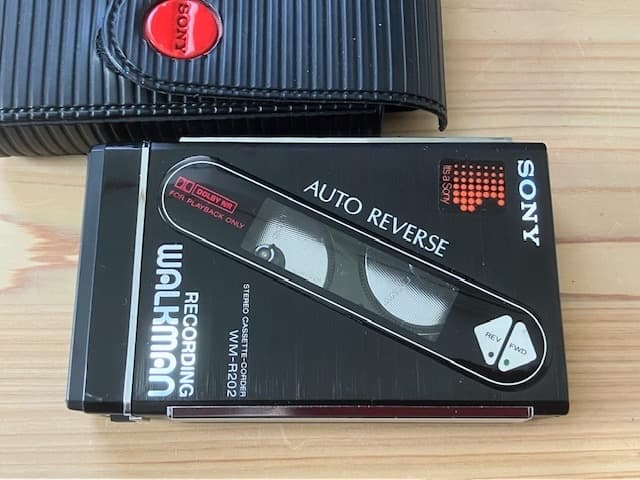 超希少美品 整備済完全動作品 SONY Walkman WM-R202 ブラック