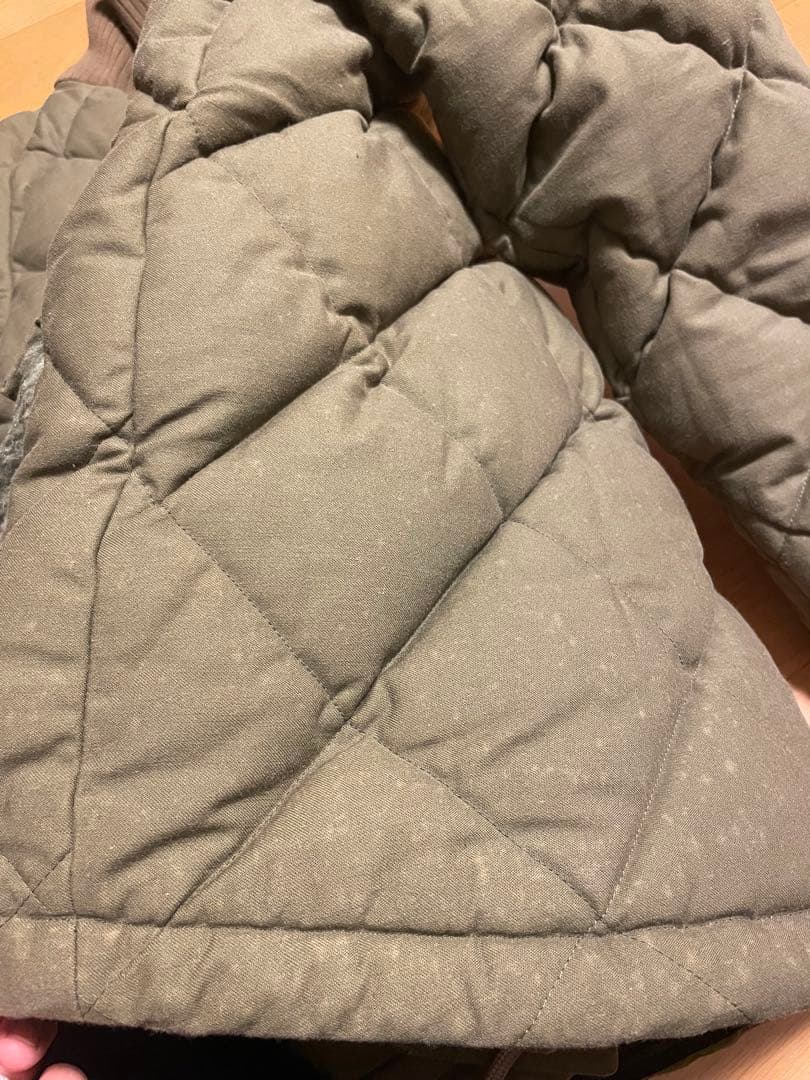 【激レア】Racing Down Jacket Sサイズ オリーブ色