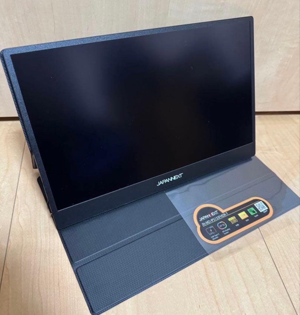 JAPANNEXT 13.3インチ IPSパネル搭載 タッチ モバイルモニター