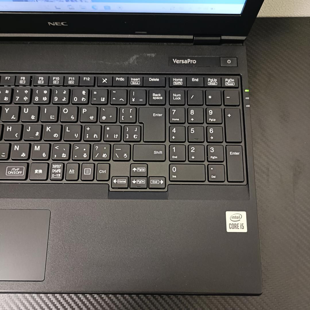 第10世代 i5 ノートPC 256GB SSD メモリ16GB DVD NEC