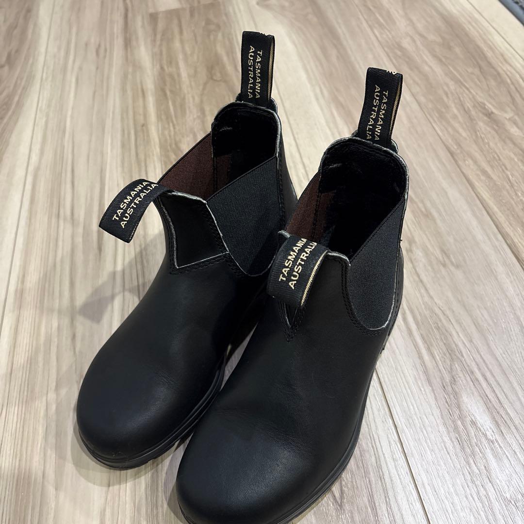 【美品】ブランドストーン Blundstone サイドゴアブーツ ブラック　3