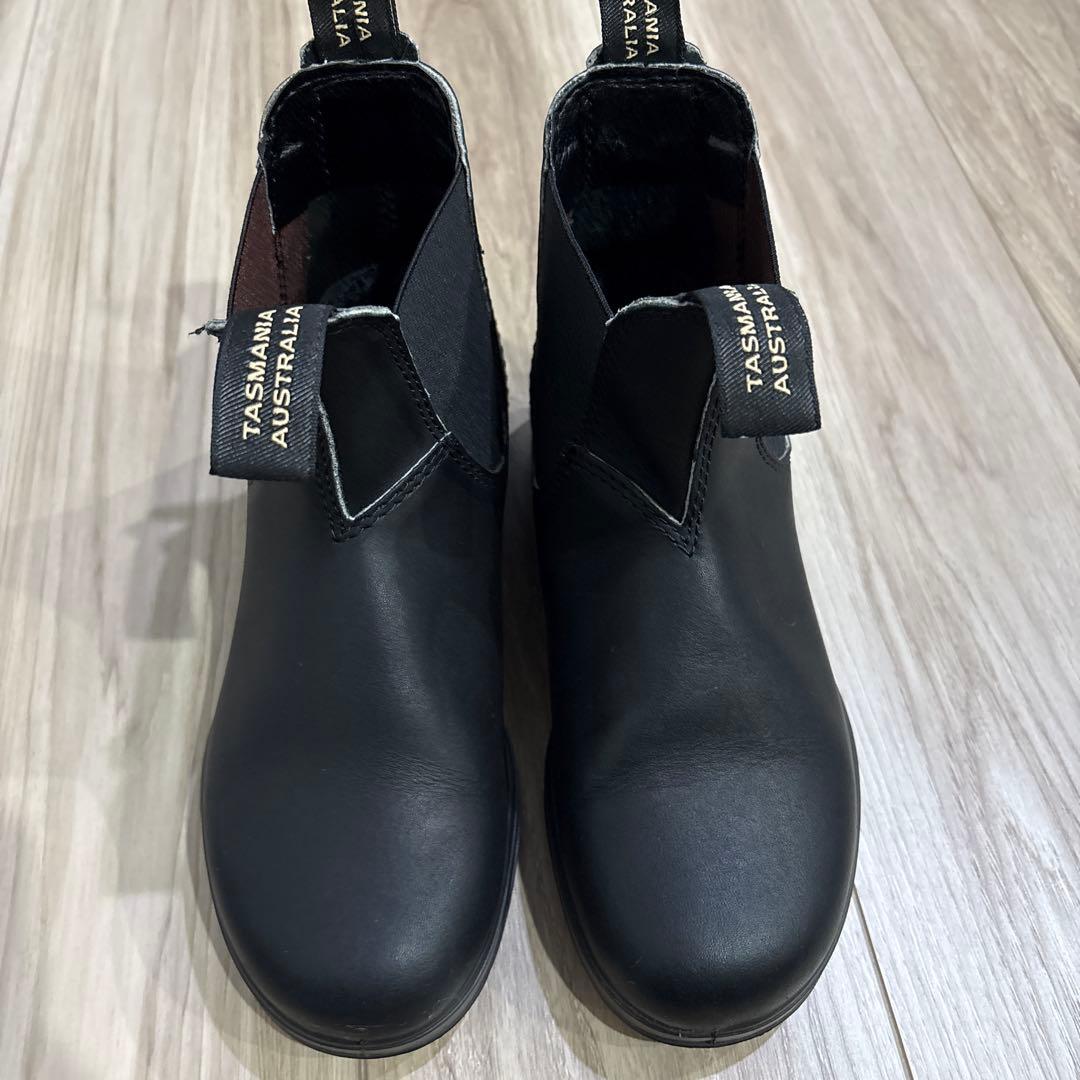 【美品】ブランドストーン Blundstone サイドゴアブーツ ブラック　3