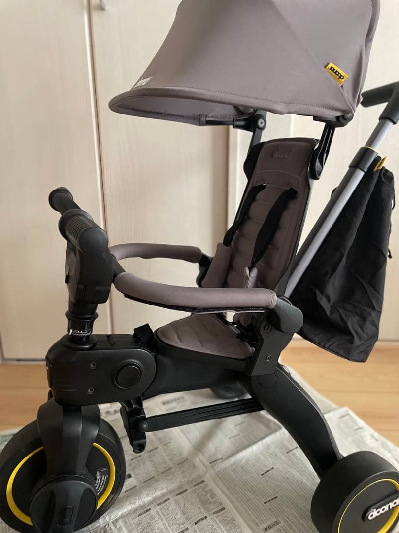 doona グレー 三輪車 折りたたみ