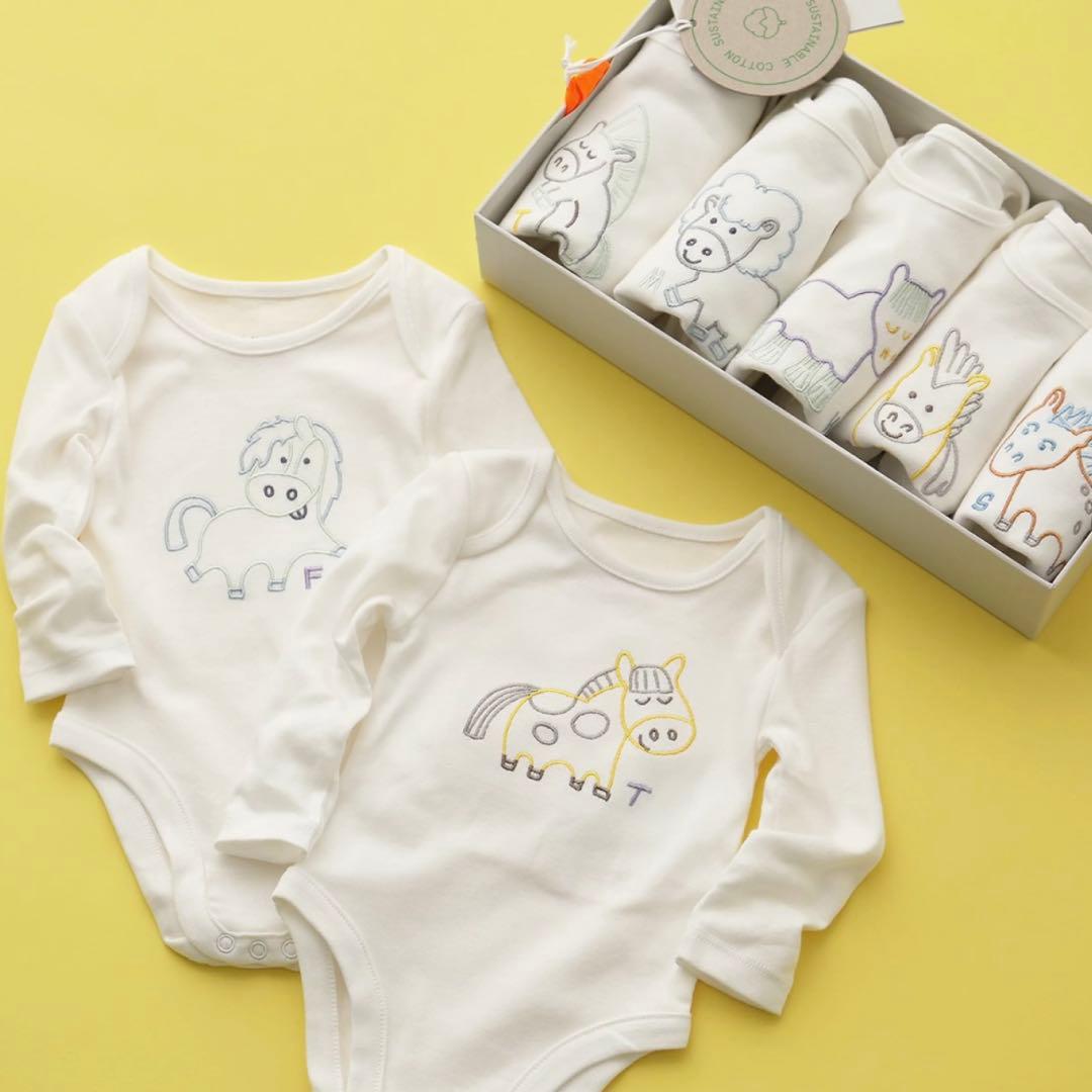 ステラマッカートニーキッズロンパース７枚セット