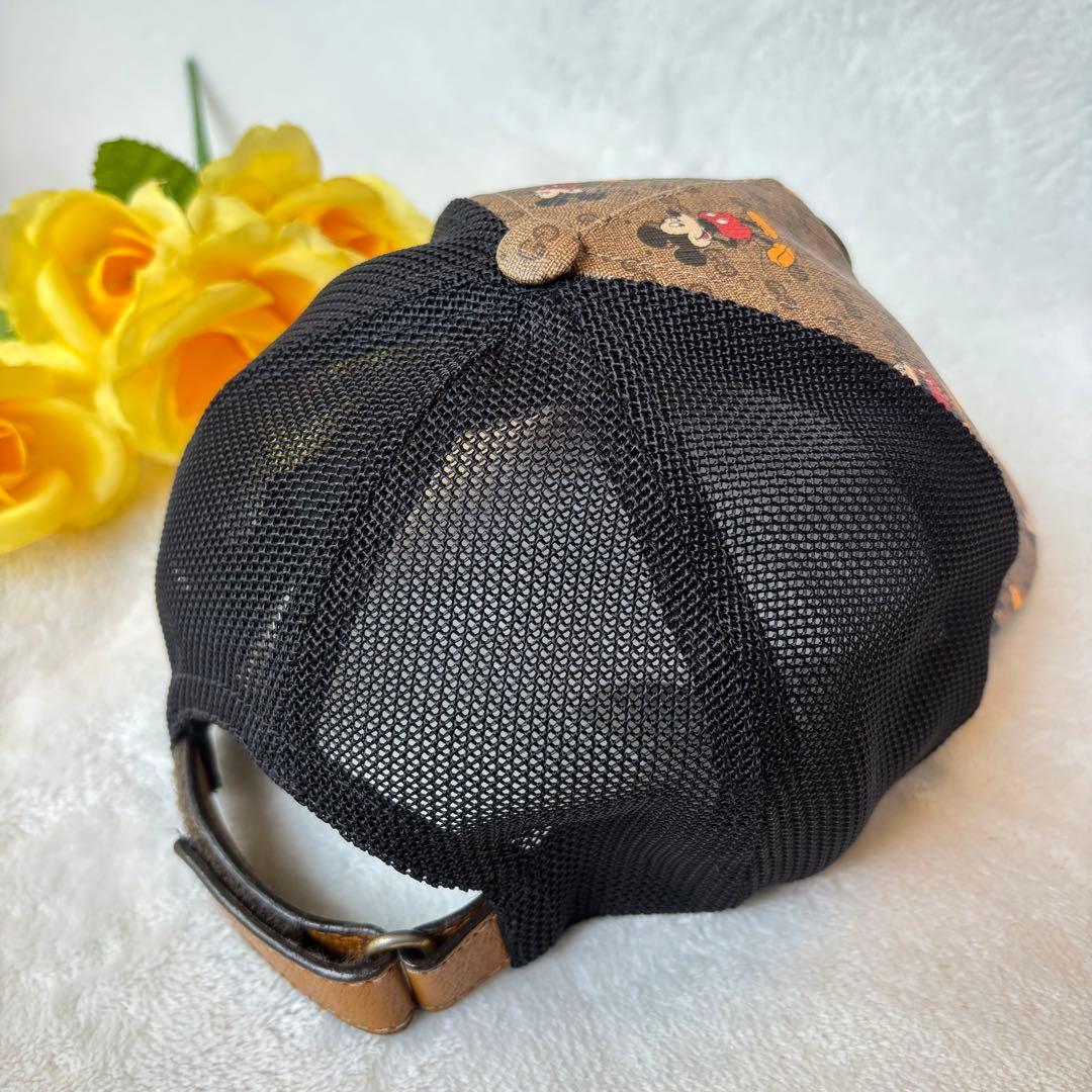 【希少✨】GUCCI グッチ　ミッキーコラボ キャップ　帽子　キャップ　限定品