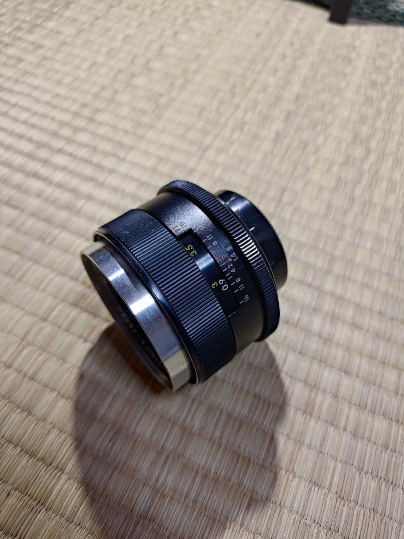 Yashinon-DX 50mm f/1.4 M42マウント