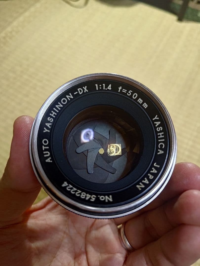 Yashinon-DX 50mm f/1.4 M42マウント