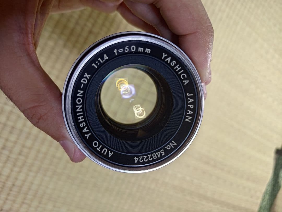 Yashinon-DX 50mm f/1.4 M42マウント