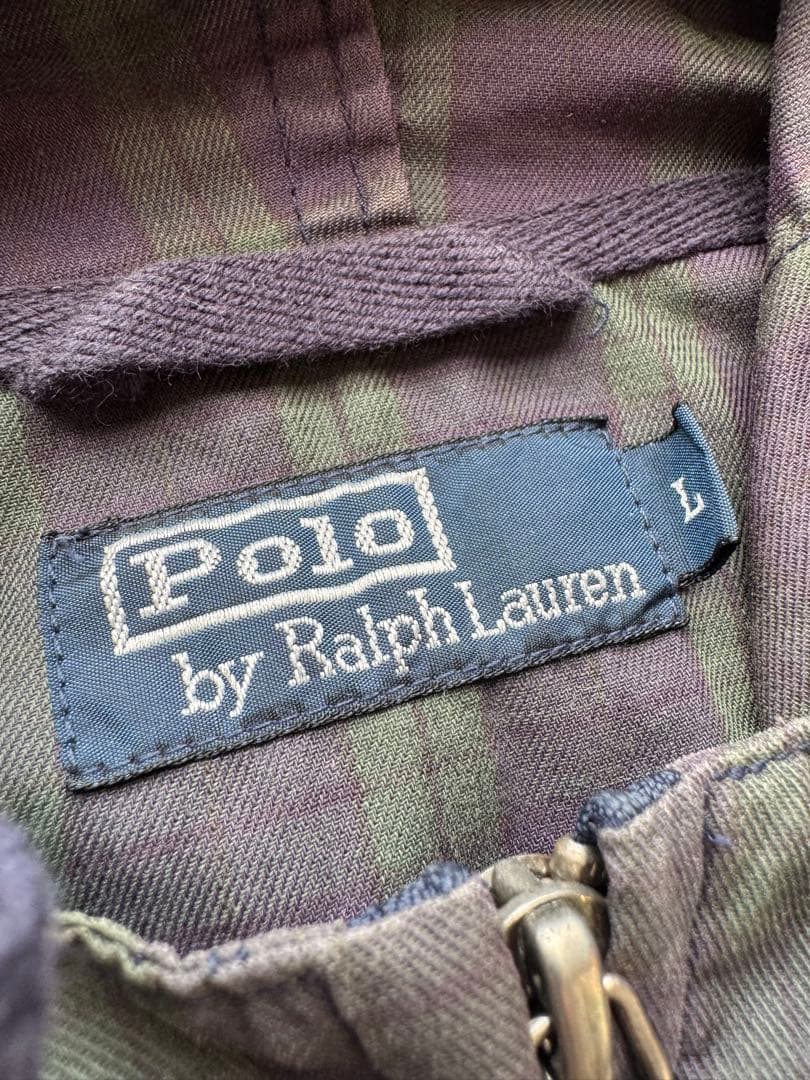 polo ralph lauren ブラックウォッチ コットン パーカー