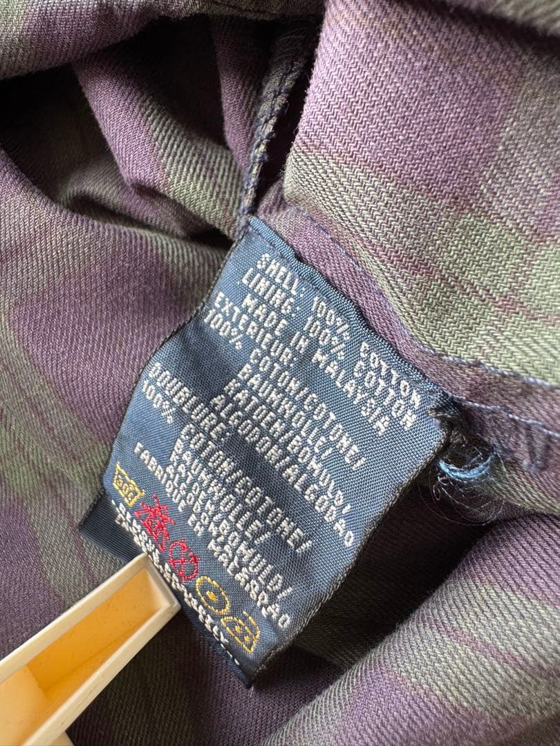 polo ralph lauren ブラックウォッチ コットン パーカー