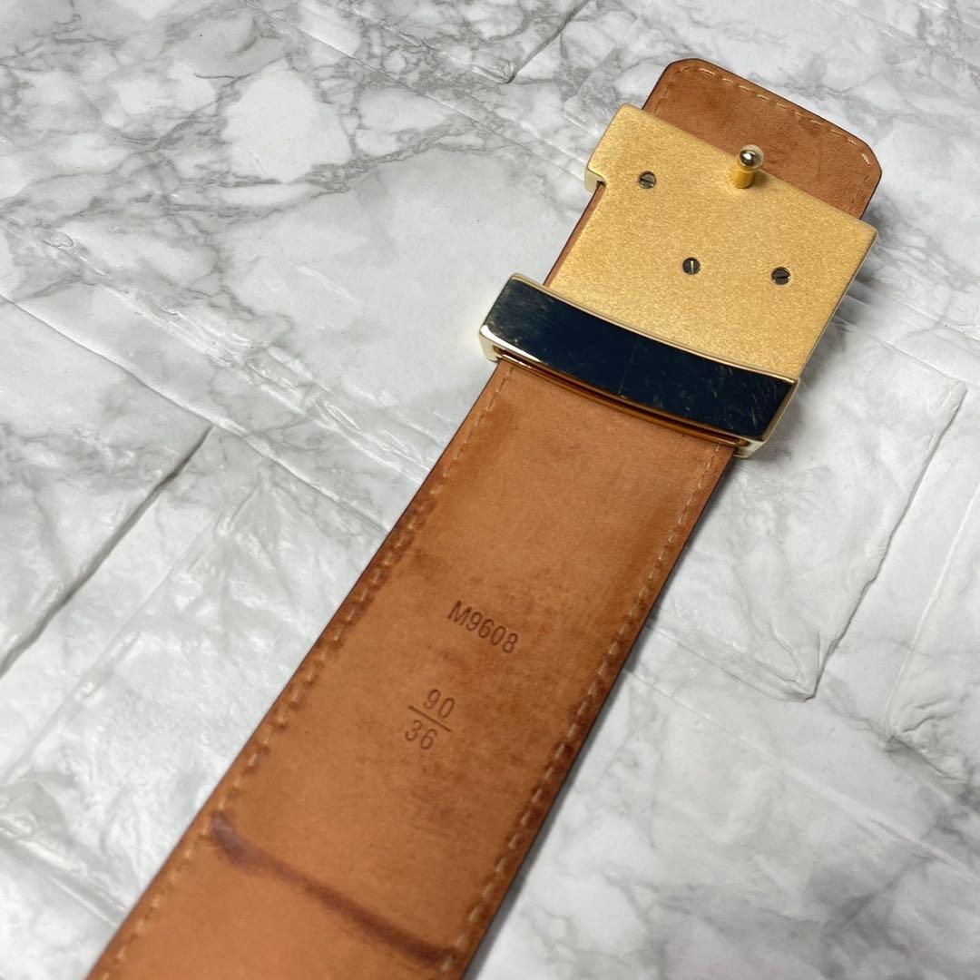 ルイヴィトン　LOUIS VUITTON ベルト　サンチュール　イニシャル