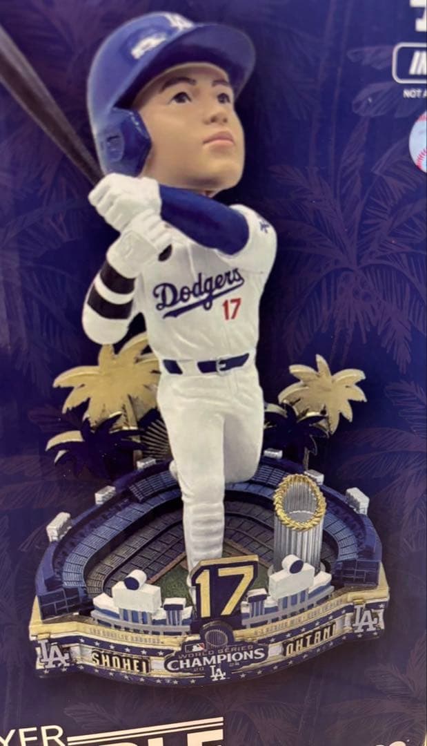 新品 激レア！大谷翔平&ドジャースタジアム　フィギュア ボブルヘッド FOCO