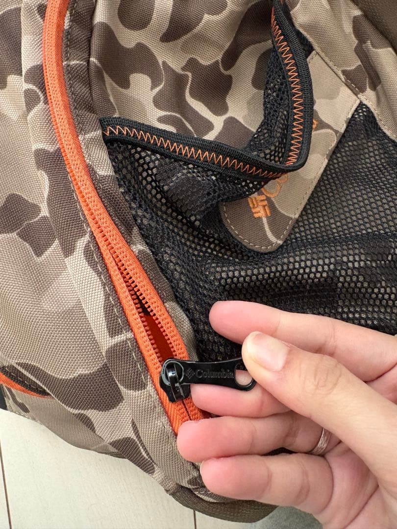 00s コロンビア カモ ワンショルダー スリング バッグ y2k